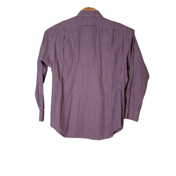 Polo Ralph Lauren Curham Classic Fit‎ Button-Up Shirt 16.5 Long Sleeve Purple - Picture 2 of 4